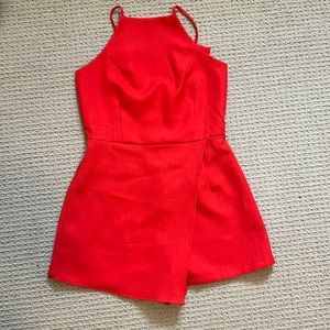 Red Skort Dress